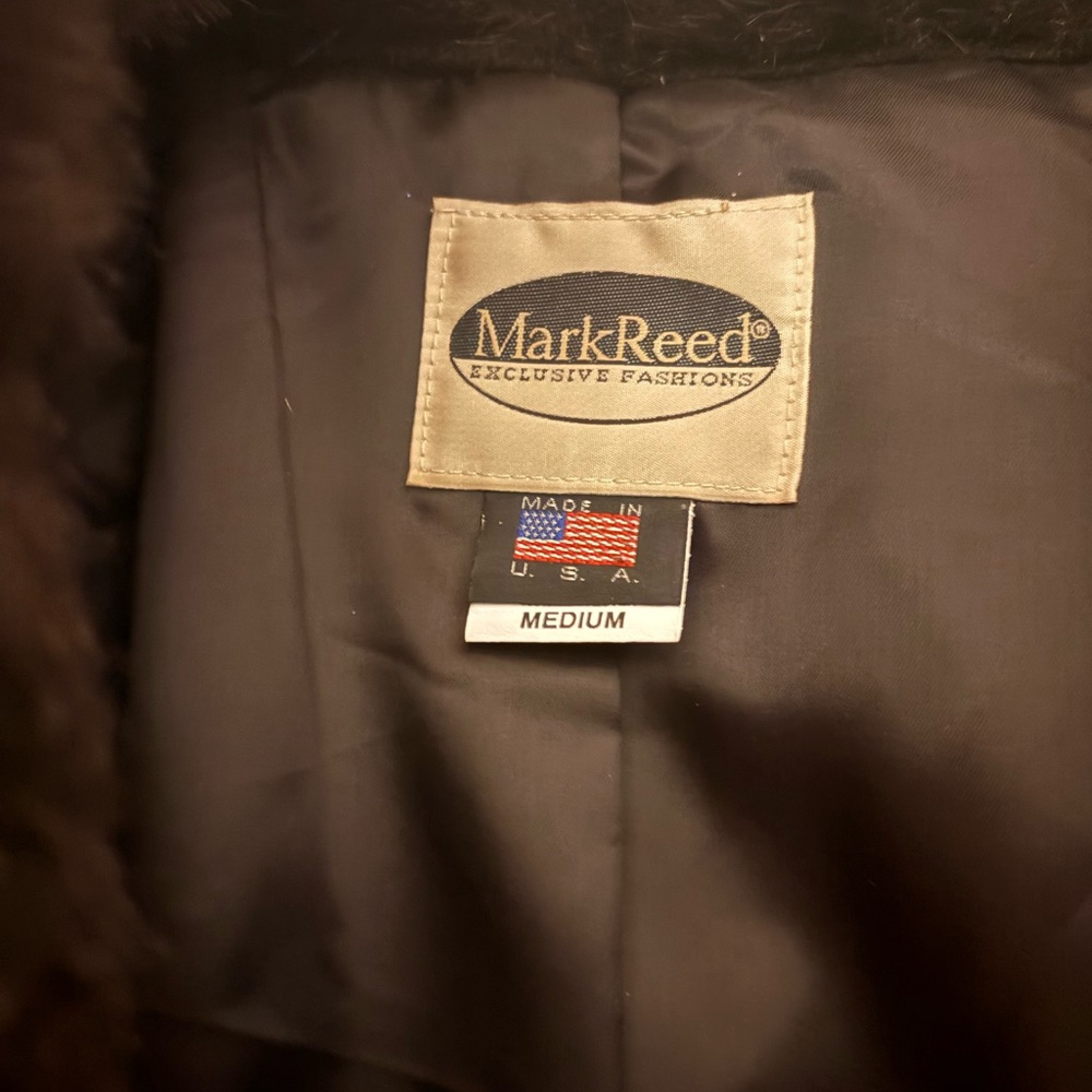 Mark Reed Dark Brown Faux Fur Coat - Picture 2 of 9